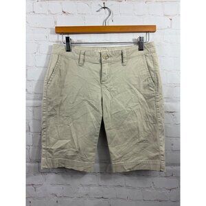 Arizona Jean Co. Shorts Junior Girls Size 3 Khaki Casual Uniform Streetwear